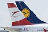 Lufthansa Austrian tails (200)