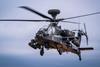 US Army AH-64DE Apache attack helicopter c US Army