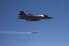 F-35A test fires a standard AMRAAM air-to-air missile off coast of California c Raytheon