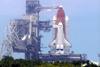 Shuttle on pad 3 July W445