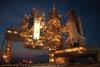 space shuttle discovery on launch pad 39b on 1 Jul