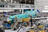 Boeing's 737 assembly facility in Renton, Washington 25 June 2024