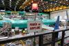 Boeing's 737 assembly facility in Renton, Washington, 25 June 2024