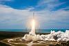 Delta V rocket launch,