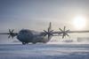 C-130 blizzard taxi c RCAF