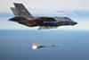 First live-fire test of an AIM-120 missile released from operational F-35