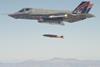 F-35 JDAM fire