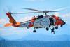 MH-60T Jayhawk hoist c USCG