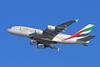 Emirates Airbus A380 take-off