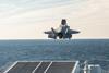 35 - F-35B conducting sea trials on the Italian Navy's ITS Cavour aircraft carrier
