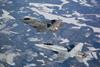 F-35A with Finnish air force Hornet