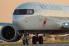 Air Canada 737 Max 8 dusk-c-Air Canada