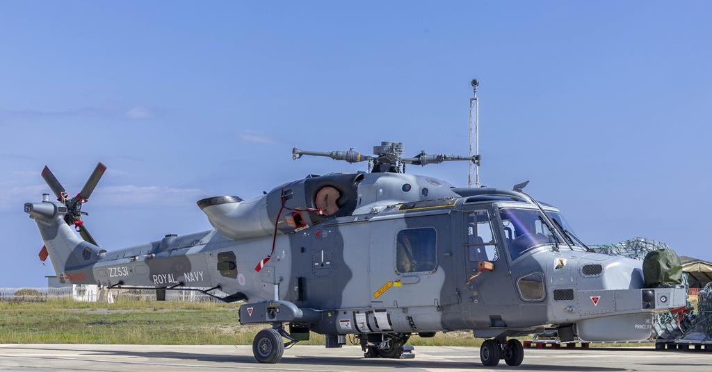Royal Navy helicopters arrive to boost defence of UK’s Akrotiri base in Cyprus
