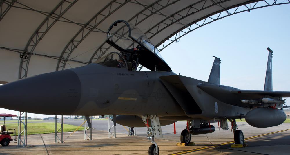 NextImg:F-15C downs target drone using AMRAAM guided by infrared search-and-track