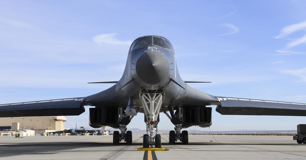 B-1B Pylon Work Sets Stage For Hypersonic Weapons Carriage | News ...