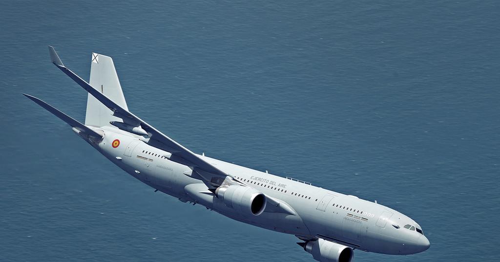 Pengiriman segera untuk A330 pertama angkatan udara Spanyol, saat Madrid menandatangani konversi MRTT |  Berita
