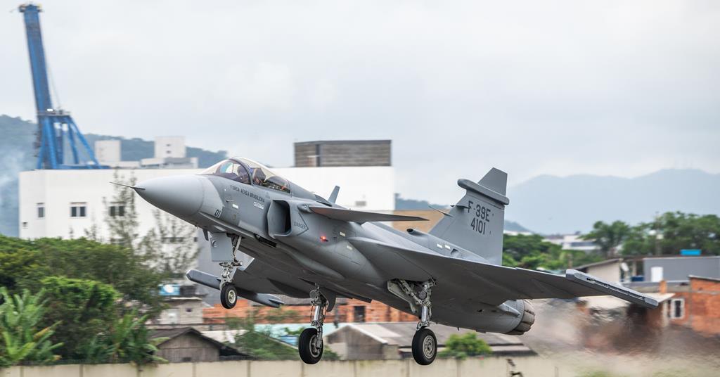 Brazilian Air Force took delivery of the 7th F-39E Gripen fighter - Air  Data News