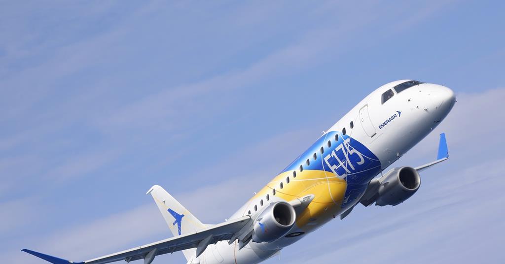 Embraer downplays large narrowbody ambitions in favour of C-390 and E2 ...