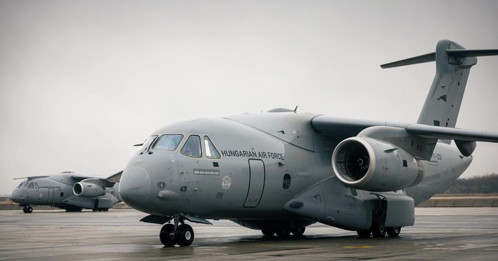 Hungary completes C-390 airlifter fleet with second delivery from Embraer
