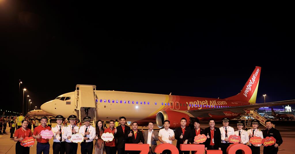 Vietjet Thailand receives first Boeing 737 Max 8