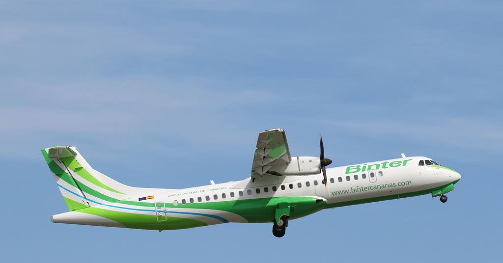 Binter Canarias memesan hingga lima turboprop ATR 72-600 |  Berita