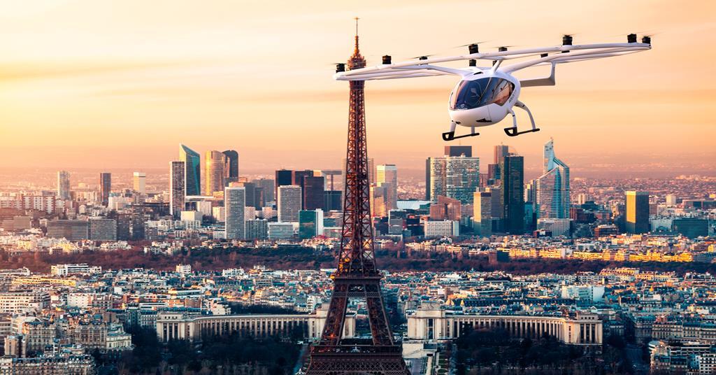 EASA Sees Start Of Electric Air Taxi Services In 2024 As Study Reveals   79186 Volocitypariscvolocopter 732206 