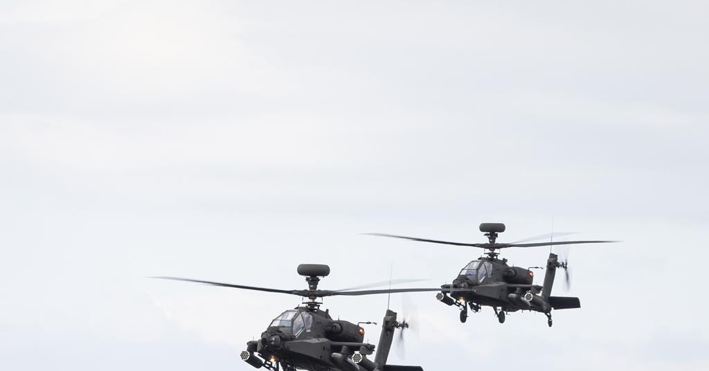 UK MoD accelerates Apache ‘loyal wingman’ project with release of tender and initial bidder shortlist
