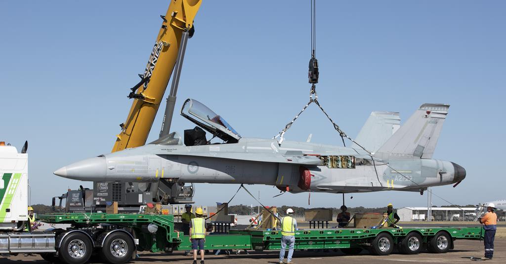 Raaf F A 18a Classic Hornet Makes Final Journey To Museum News Flight Global
