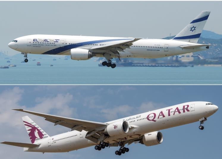 India probes airprox incident involving El Al, Qatar 777s