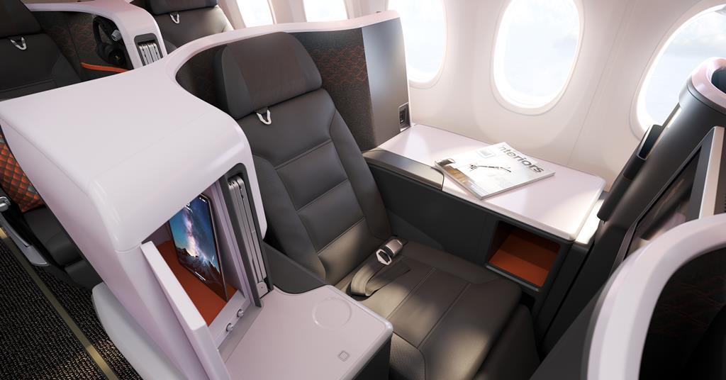 SIA shows off new regional business, economy class for 737 Max 8 | News ...