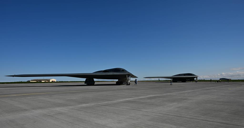 PHOTOS: US Air Force sends B-2 bombers to mission in the Arctic
