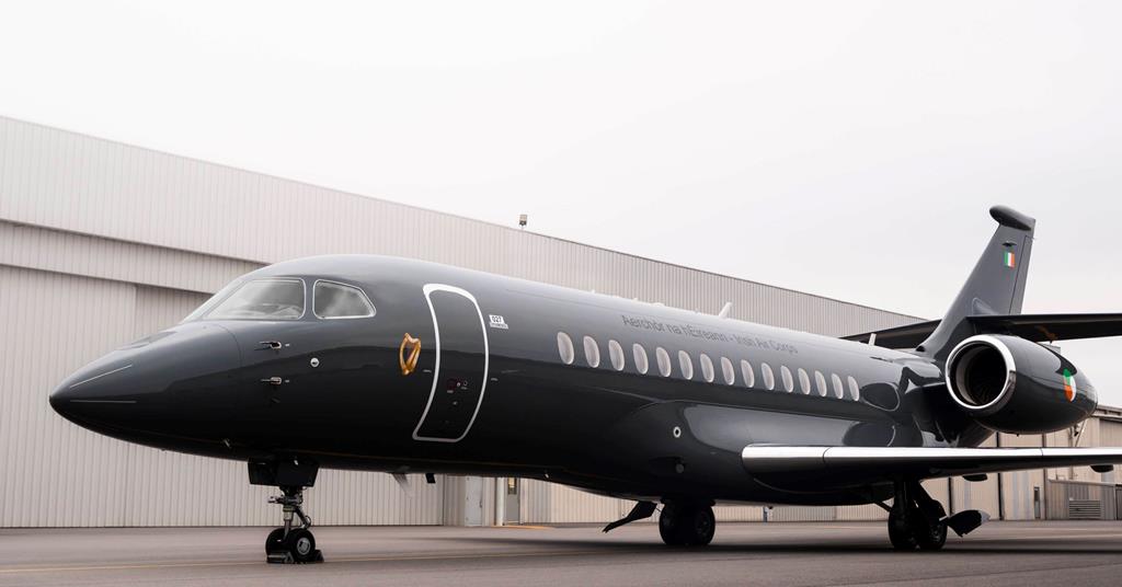 Irish Air Corps poised to launch operations with new Falcon 6X transport