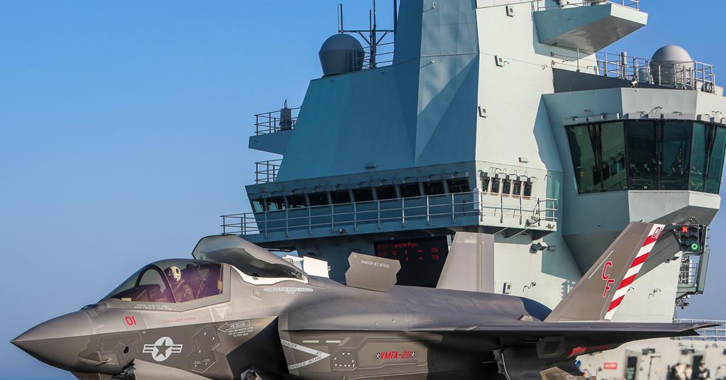 US Marine Corps Commits Detachment Of F-35Bs To HMS Queen Elizabeth ...