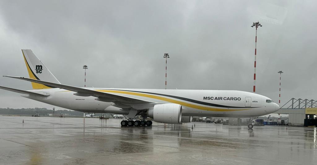 MSC Air Cargo takes delivery of first wholly owned Boeing 777F