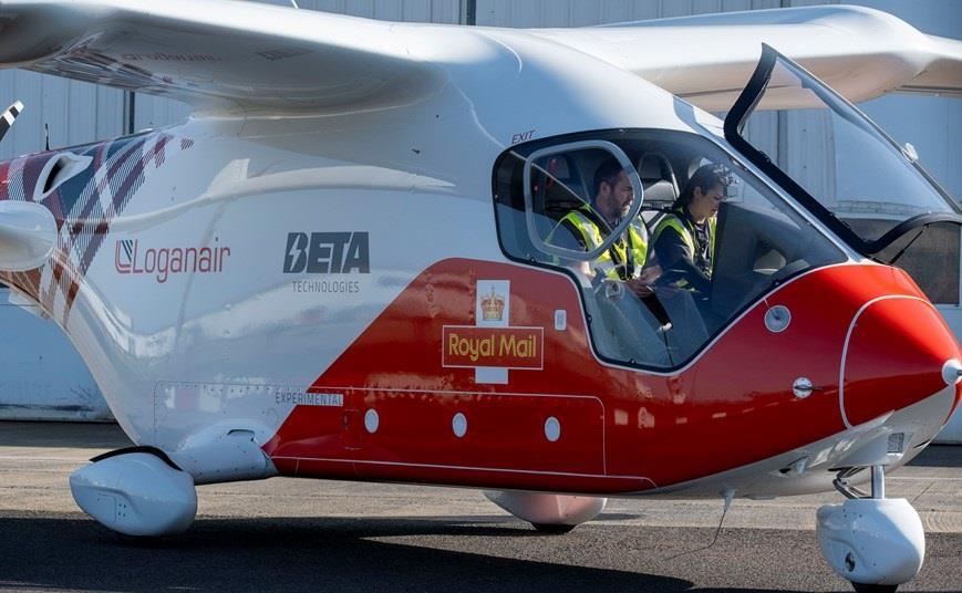 Loganair trials Alia CX300 to cut emissions for UK postal flights