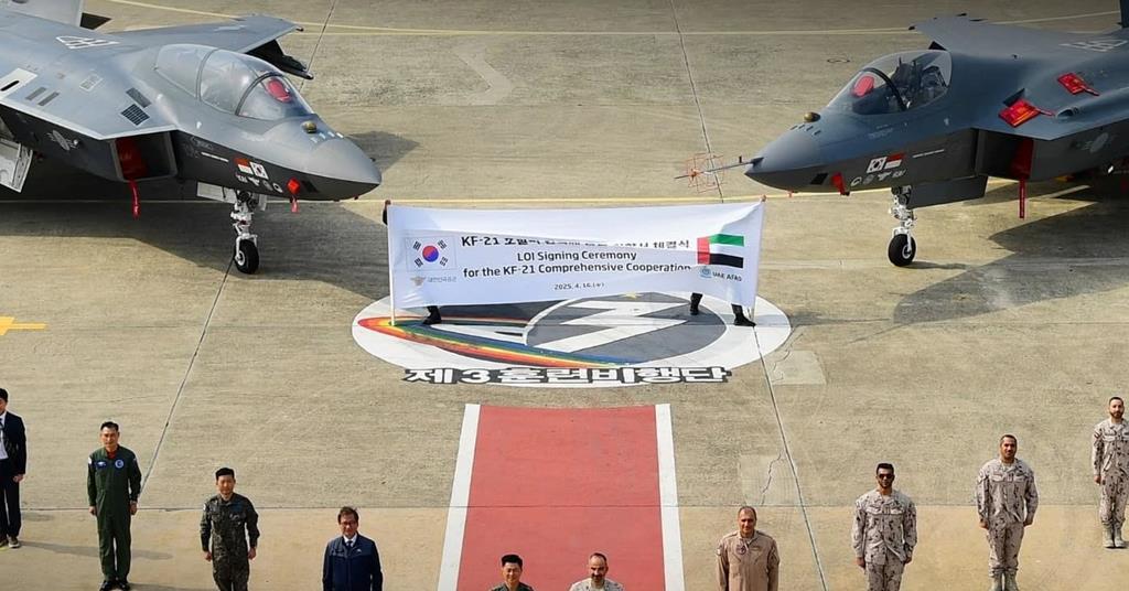 UAE gets the KF-21 red carpet during South Korean visit | News | Flight  Global