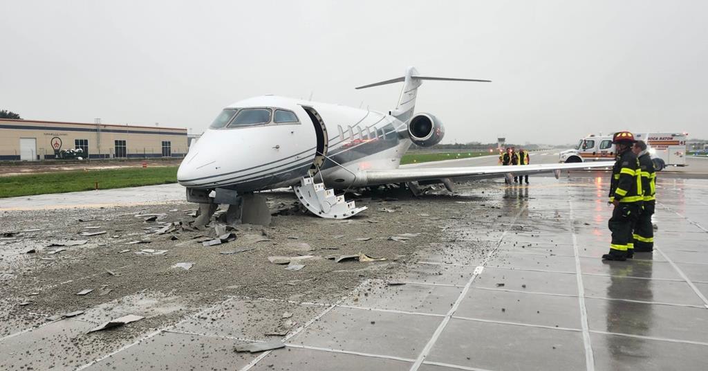 Runway arrestor systems help stop two US business jets on 3 September
