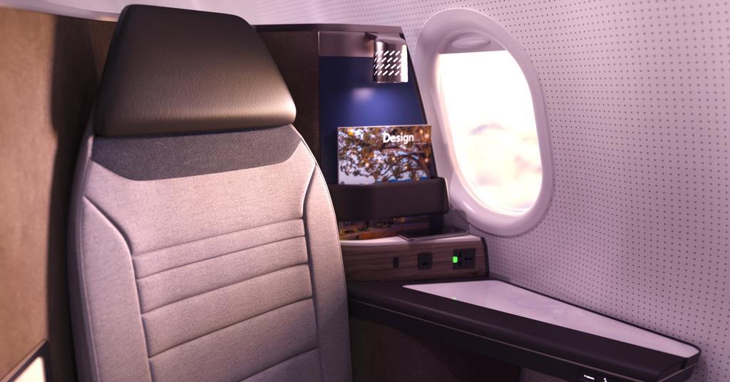 Adient Aerospace upbeat as it unveils new singleaisle businessclass