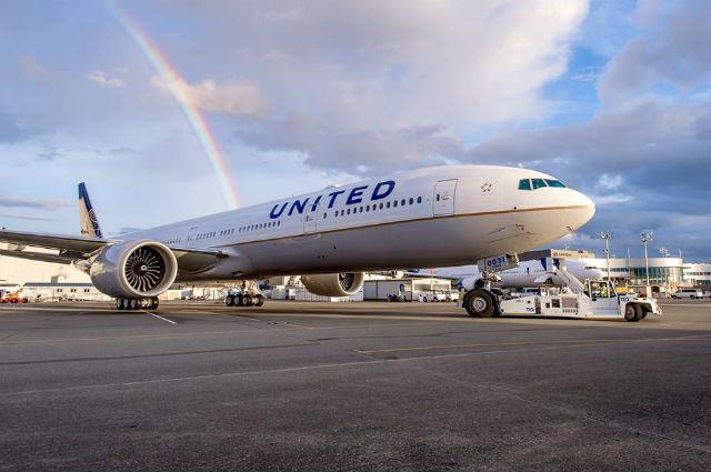 ユナイテッド航空 Boeing 777-300ER ユナイテッド777-300ERユナイテッド・ポラリス・ビジネス搭乗