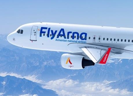 Startup usaha patungan Armenia, Fly Arna, meluncurkan livery |  Berita