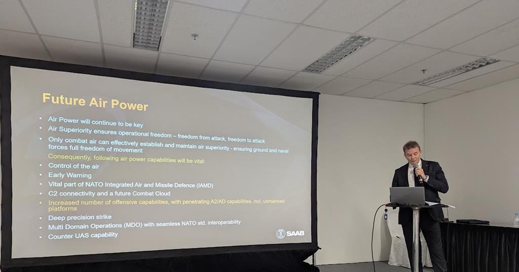 Saab plans 2027 unmanned demonstrator for Swedish fighter decision