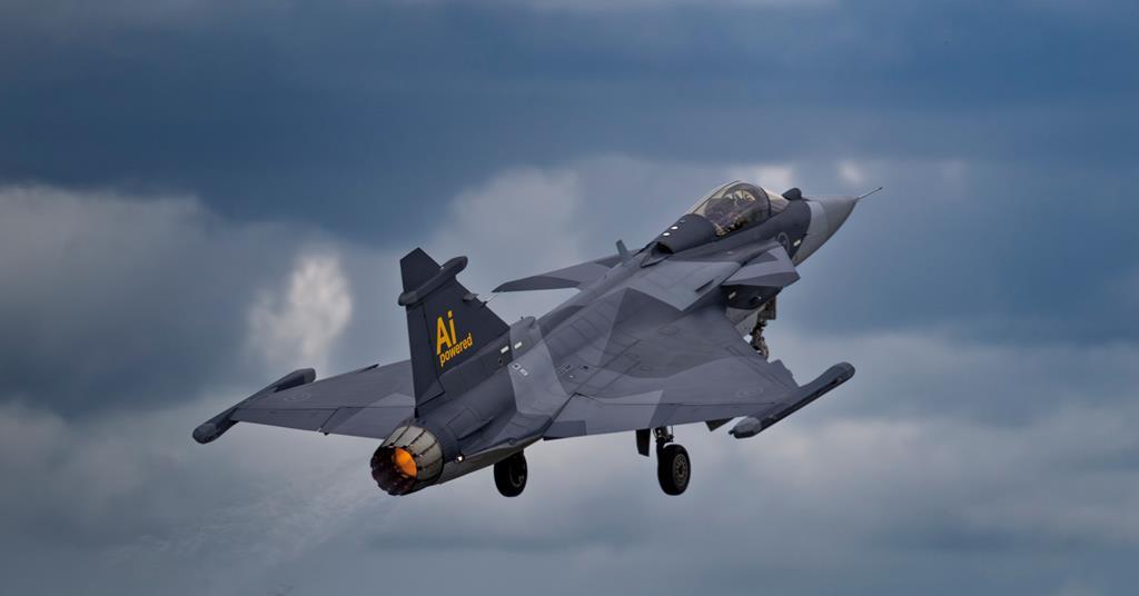 Saab hails AI agent trial as BVR game-changer for Gripen E