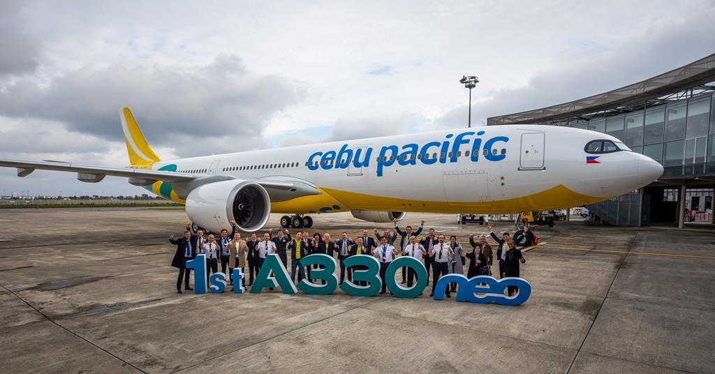 Cebu Pacific menerima pengiriman A330neo berdensitas tinggi |  Berita