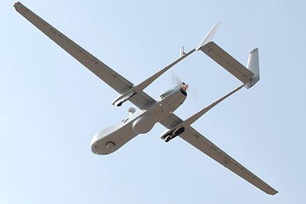 Pictures French Air Force Eads Iai Eagle 1 Male Uav Images Show First Glimpse Of Electronic Warfare Suite Possibly Elisra Aes 210 News Flight Global