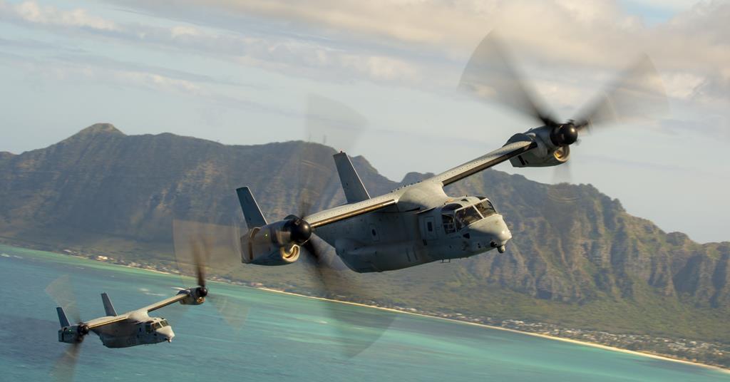 US Osprey tiltrotor crashes off Japan with at least one