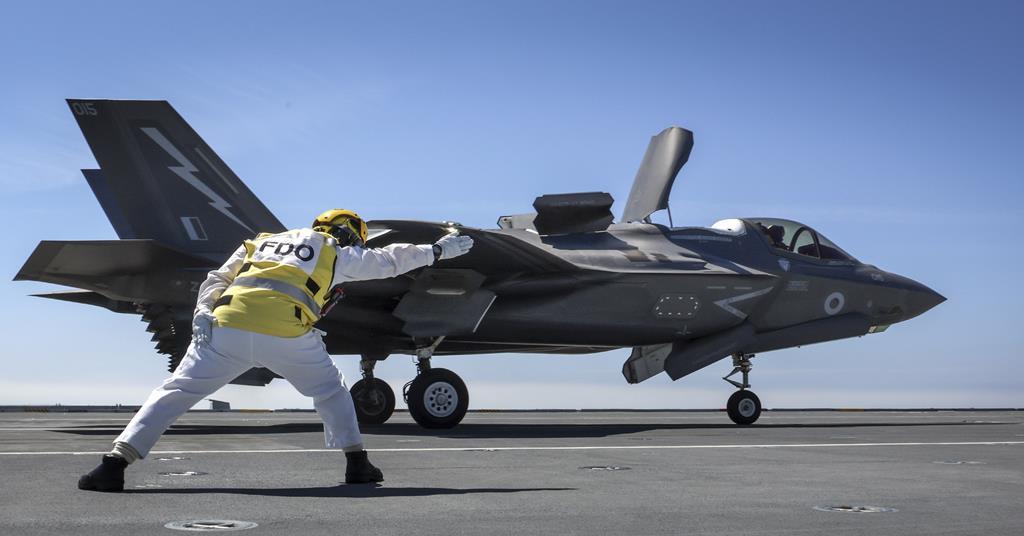 F-35 Lightning begins trials aboard UK’s second aircraft carrier | News ...