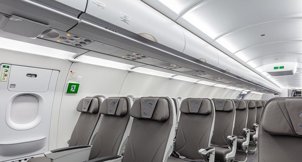 Cabin configurations illustrate flexibility of German air