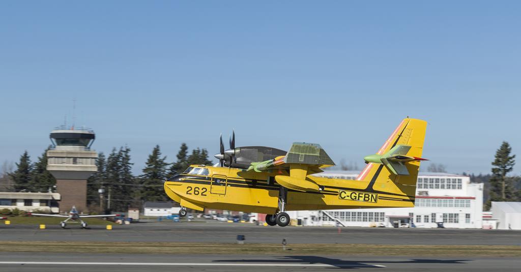 First modernized Be-200 amphibious air tankers rolled out - Fire