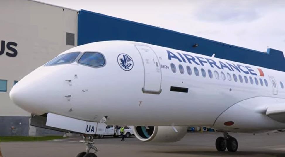 Air France S First A220 Emerges From Airbus Paint Shop News Flight Global