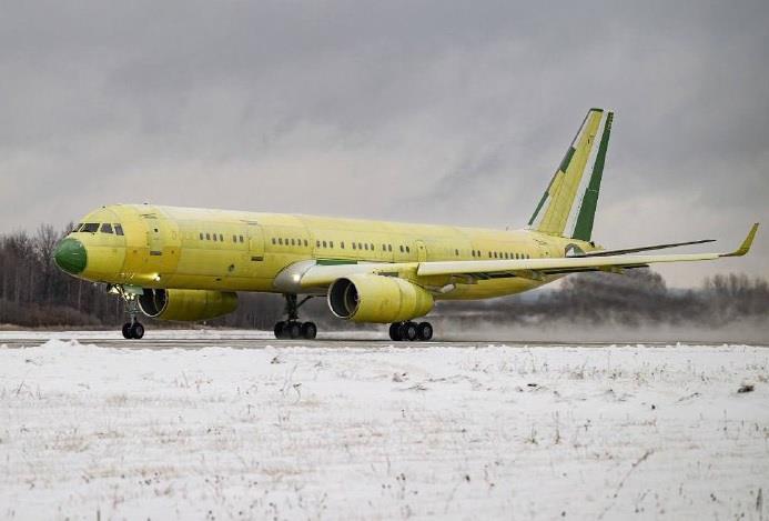 New-build Tu-214 emerges from Kazan production site